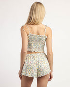 Pijama de Mujer Tirantes Yellow Garden (imagen 3)
