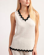 Pijama de Mujer sin Mangas Luxe Waves C (imagen 5)