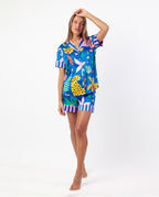 Pijama de Mujer Manga Corta Luxe Sauvage (imagen 3)