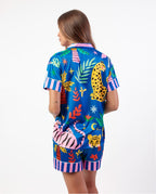 Pijama de Mujer Manga Corta Luxe Sauvage (imagen 4)