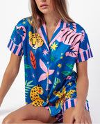Pijama de Mujer Manga Corta Luxe Sauvage (imagen 2)