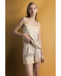 Pijama Tirantes Mujer Luxe Leaves