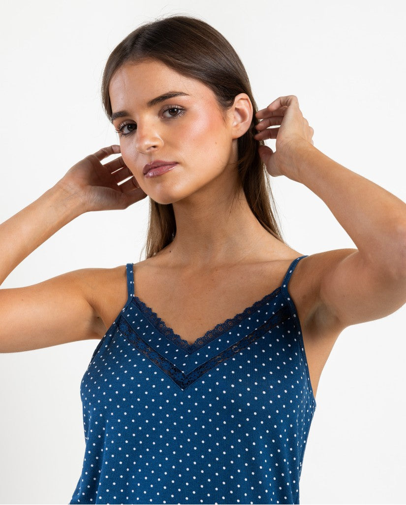 Pijama de Mujer Tirantes Sleep Dots (imagen 4)