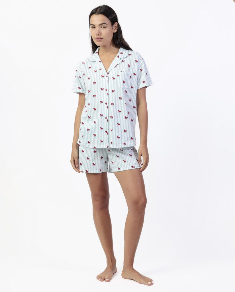 Pijama de Mujer Verano Abierto Stripes (imagen 3)