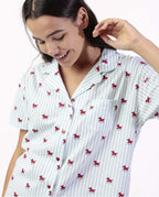 Pijama de Mujer Verano Abierto Stripes (imagen 2)
