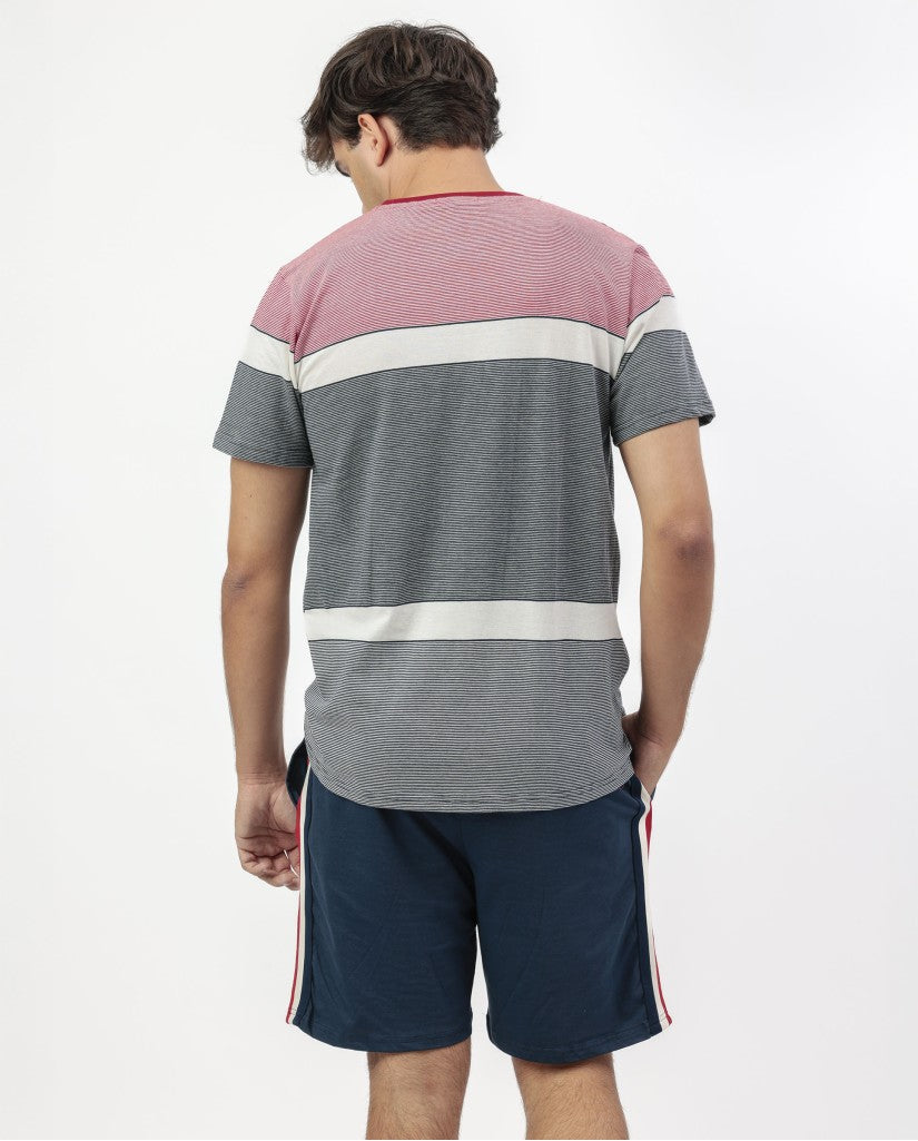 Pijama Manga Corta Ancho para Hombre (imagen 3)