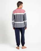 Pijama de Hombre Manga Larga Rayas Anchor (imagen 3)