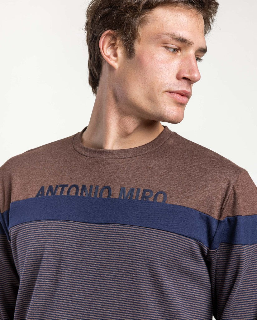 Pijama de Hombre Manga Larga Stripes Dapper (imagen 4)