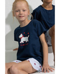 Pijama Niña Manga Corta