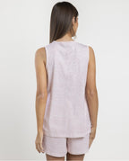 Pijama de Mujer sin Mangas Light Classic (imagen 3)