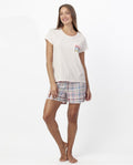 Pijama de Mujer Manga Corta Happy Mind