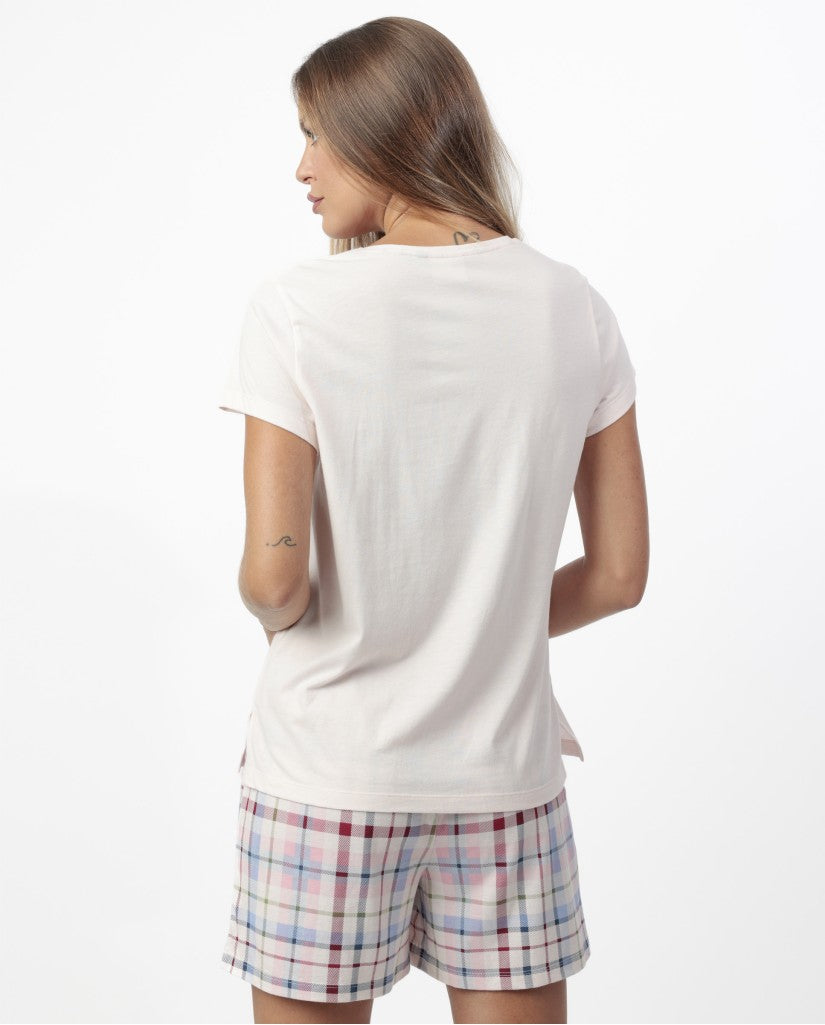 Pijama de Mujer Manga Corta Happy Mind (imagen 3)