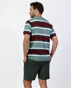 Pijama de Hombre Manga Corta Stripes Kings Of The Road (imagen 3)