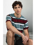 Pijama de Hombre Manga Corta Stripes Kings Of The Road (imagen 2)