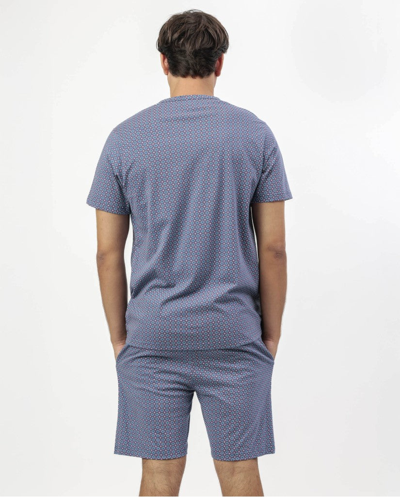 Pijama Manga Corta Sterling para Hombre (imagen 3)
