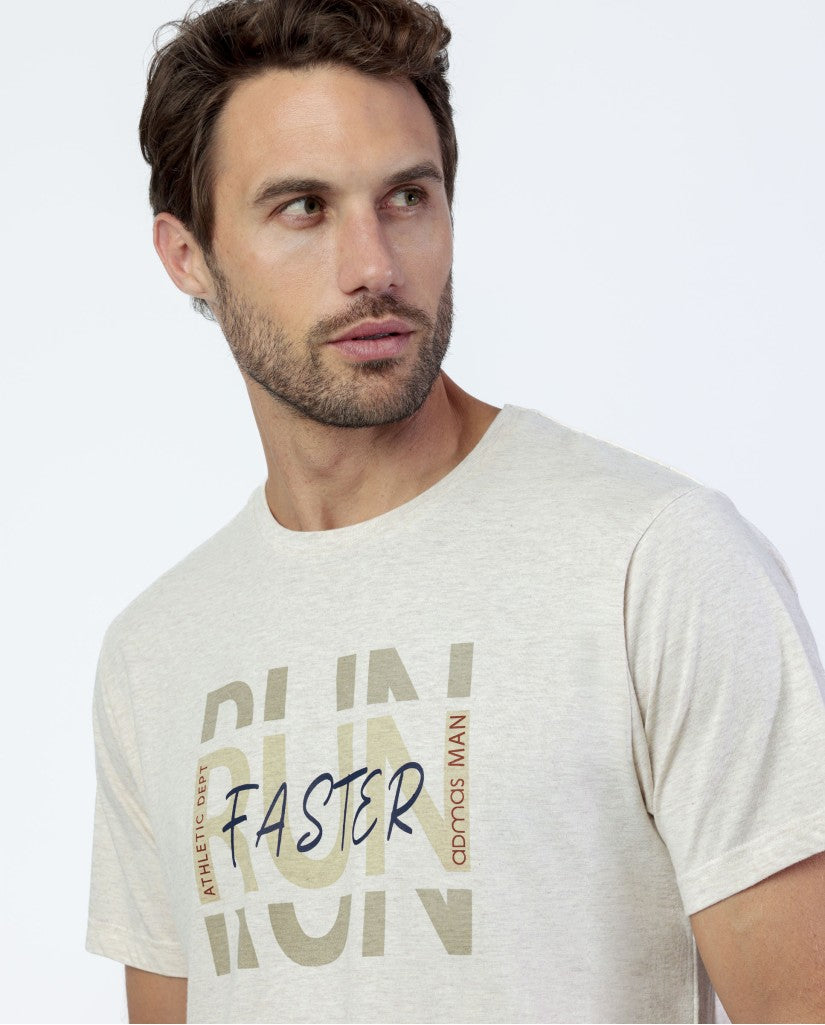 Pijama Manga Corta Run Faster para Hombre (imagen 4)