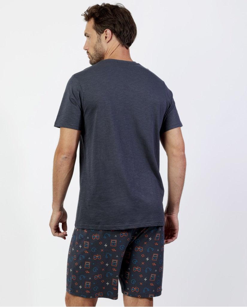 Pijama de Hombre Manga Corta Gamer (imagen 3)