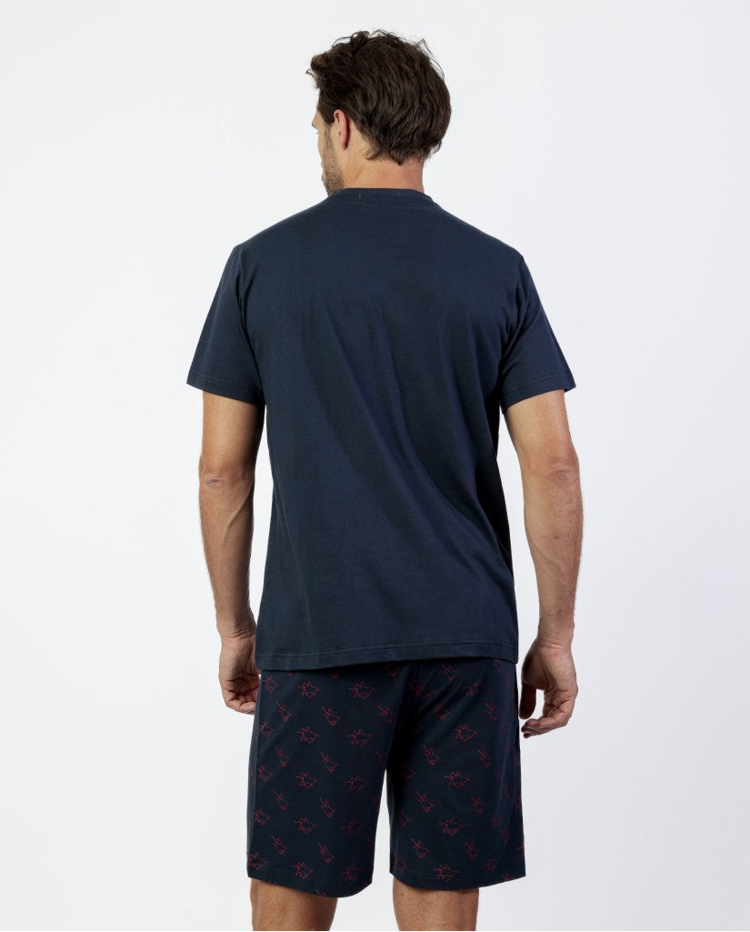Pijama de Hombre Manga Corta Horse (imagen 3)