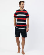 Pijama de Hombre Manga Corta Rayas Ref. 64781-0 (imagen 2)