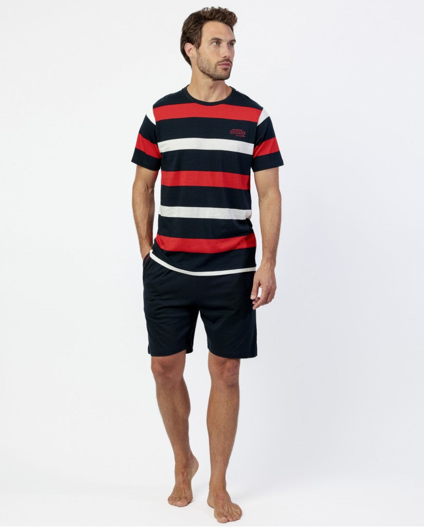 Pijama de Hombre Manga Corta Rayas Ref. 64781-0 (imagen 2)