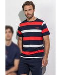 Pijama de Hombre Manga Corta Rayas Ref. 64781-0
