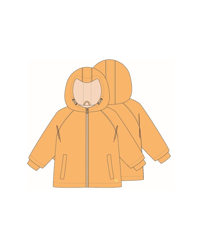 Chaqueta Impermeable Amarillo (imagen 2)
