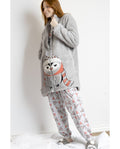 Bata de Mujer Winter Owl