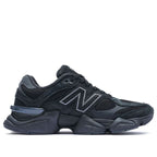 New Balance 9060 Negro Cemento - vista lateral