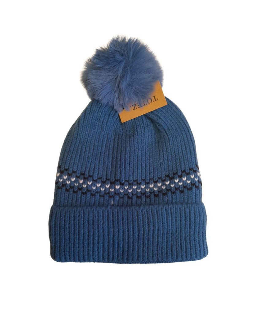 Gorro Lana Mujer Cenefa (imagen 6)