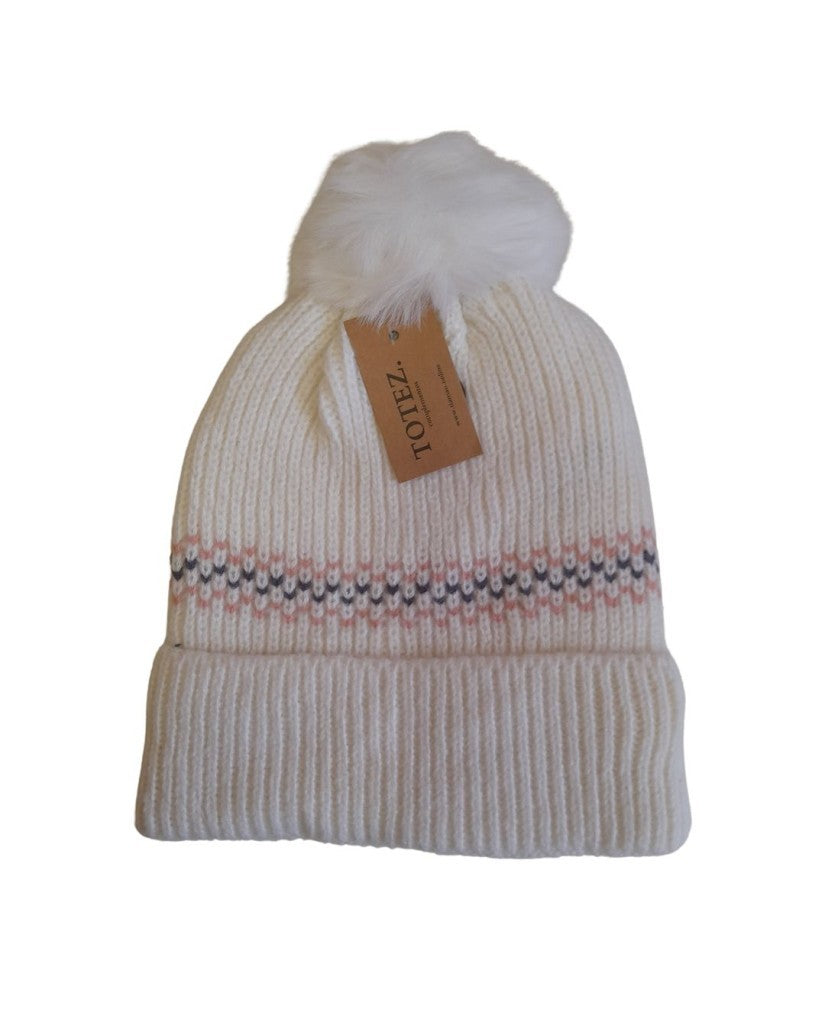 Gorro Lana Mujer Cenefa (imagen 3)