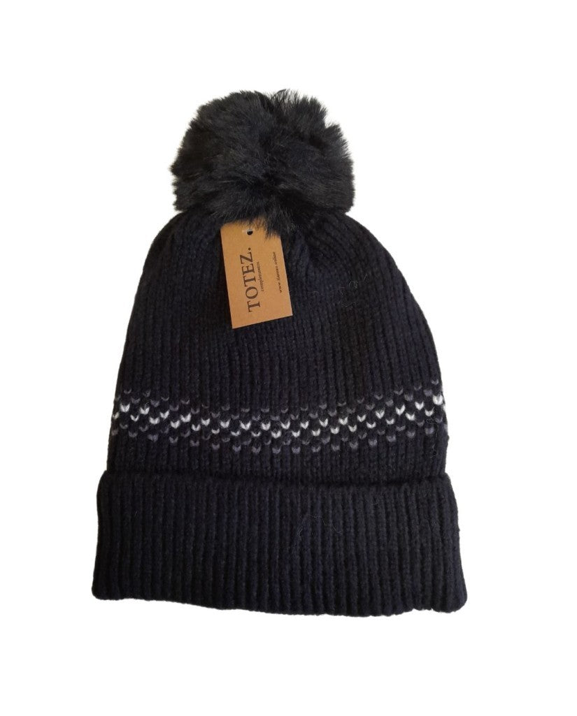 Gorro Lana Mujer Cenefa (imagen 2)