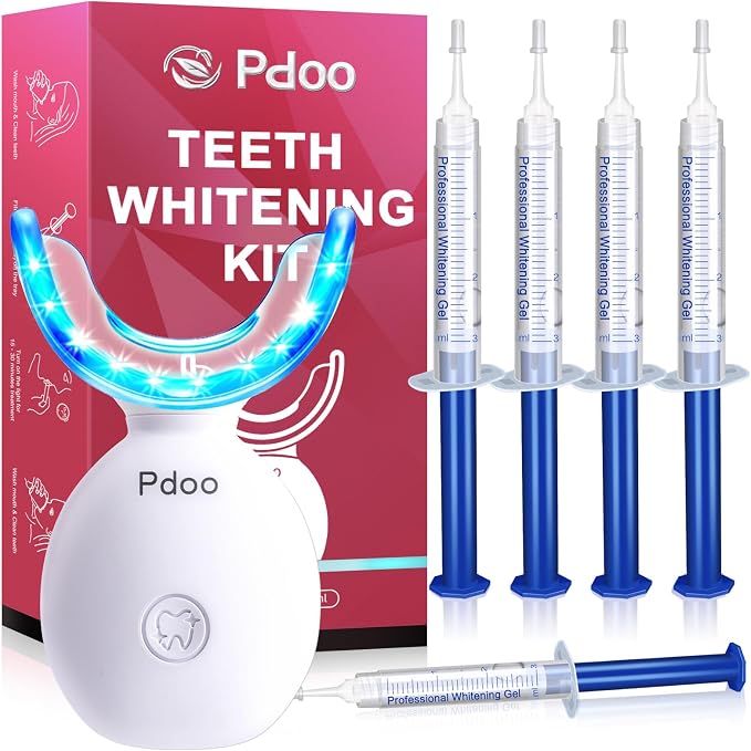 Kit de Blanqueamiento Dental con Lápices y Luz LED