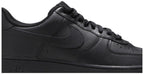 Nike Air Force 1 Low '07 Negro Total - vista superior