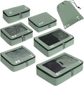 Set de 7 Cubos Organizadores para Maleta