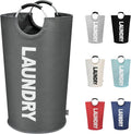 Cesto de Ropa Sucia Plegable 90L con Bolsa Extraíble