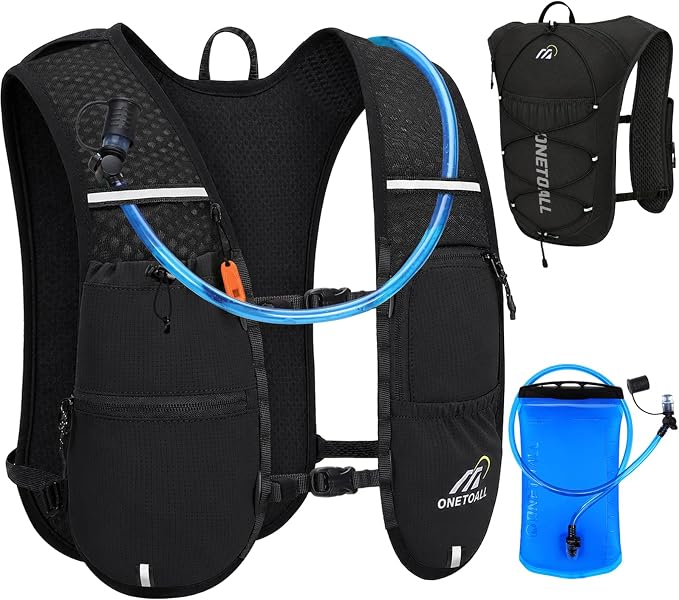 Chaleco Mochila de Hidratación para Running con Depósito de 2L