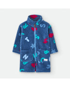 Bata Infantil Cremallera Letras