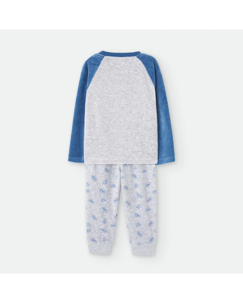 Pijama Terciopelo Infantil Bath Day (imagen 2)