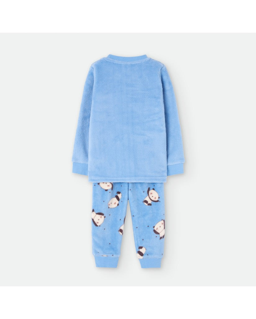 Pijama Coralina Infantil Little Cute Panda