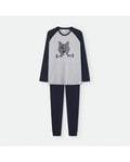 Pijama de Hombre Manga Larga Punto Fox