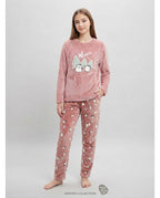 Pijama Coralina Niña Teen Winter Rosa (imagen 2)