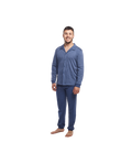 Pijama de Hombre Abierto Topitos Moon Dreams