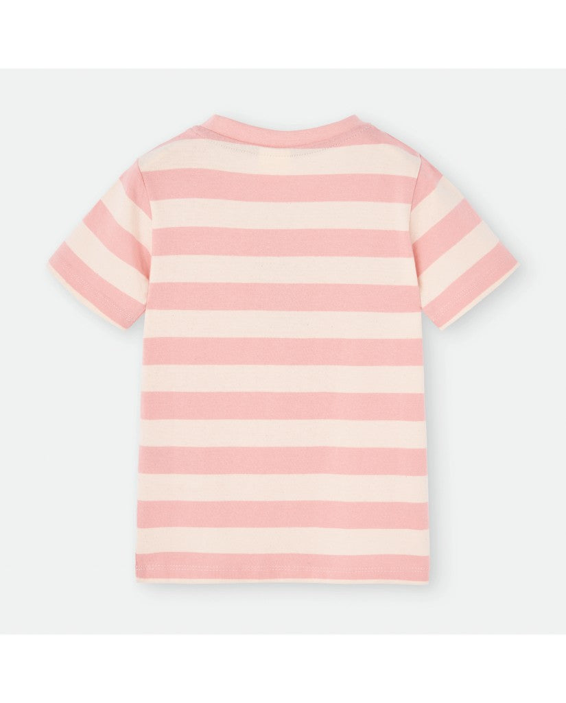 Camiseta Niño a Rayas Pastel (imagen 2)