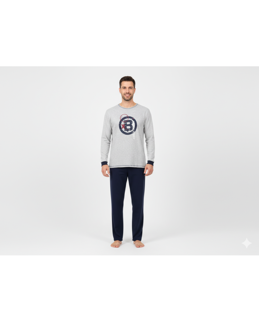 Pijama de Hombre Manga Larga Boy Urban