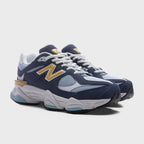 New Balance 9060 Índigo Dorado bebé detalle