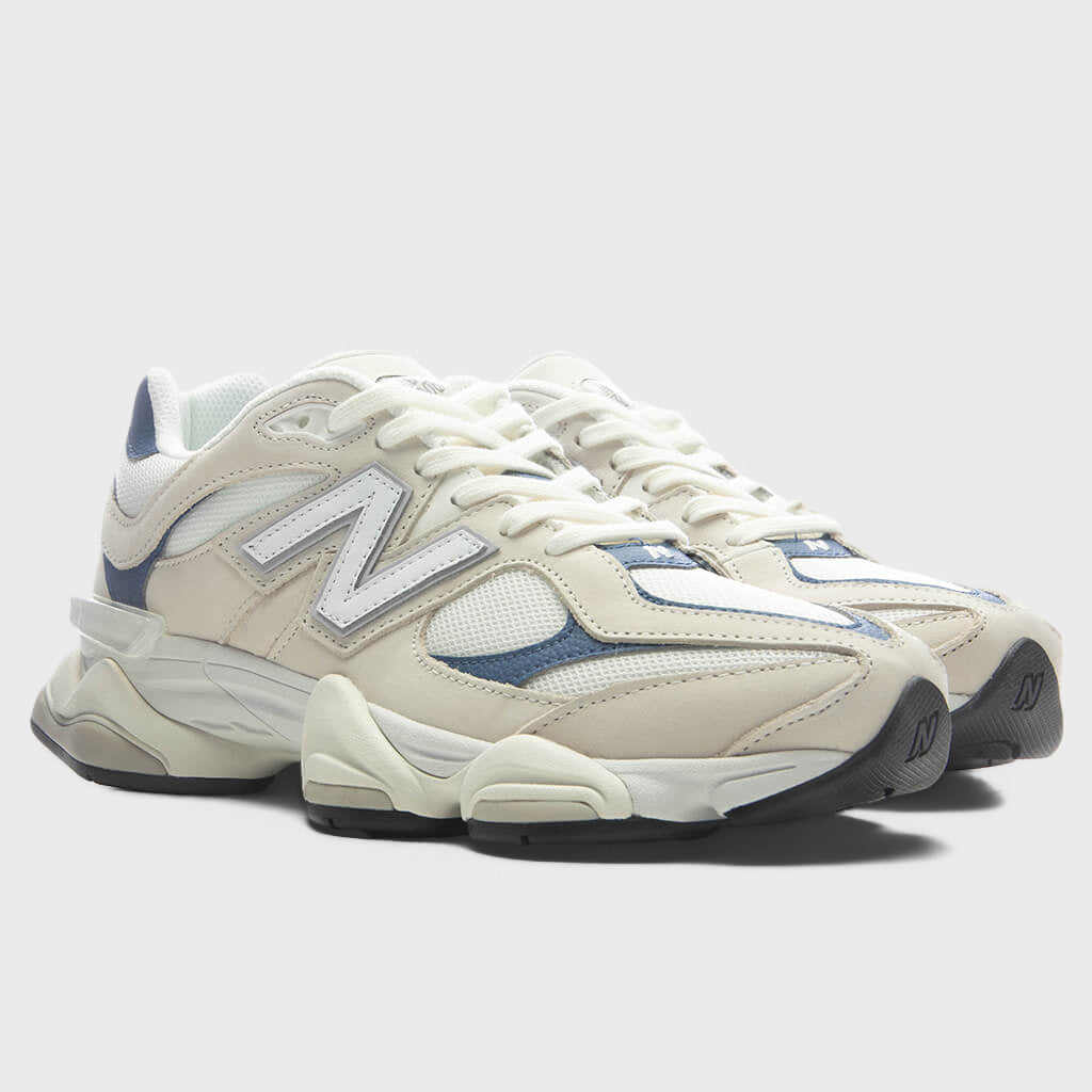 New Balance 9060 Sea Salt Magic Blue - vista frontal