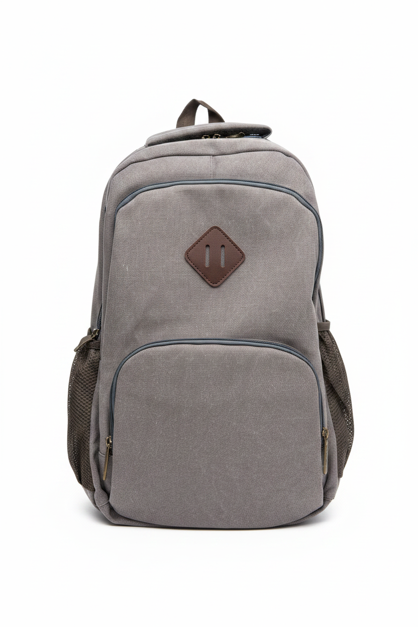 Mochila de Lona Verde – Mochila Casual Resistente y Moderna para Uso Diario 180426 LOOFTYS