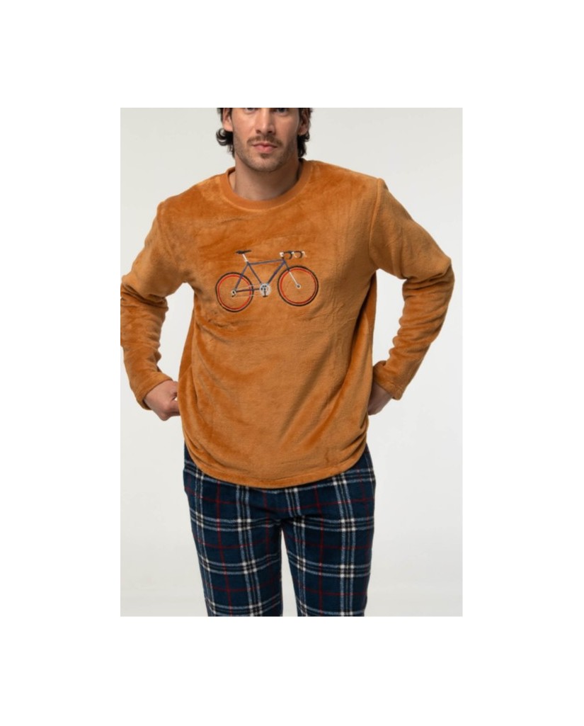 Pijama de Hombre Coralina Bici Dark Elephant (imagen 3)