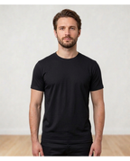 Camiseta de Hombre Lisa Manga Corta (imagen 3)