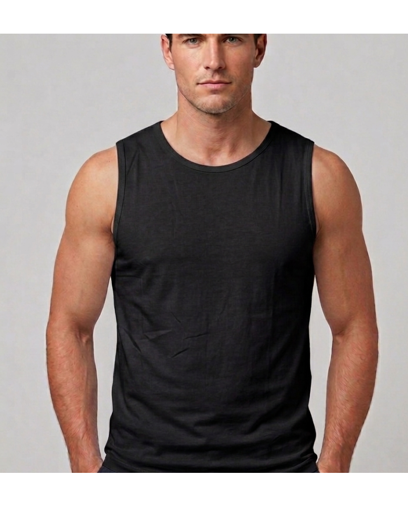 Camiseta de Hombre Tirantes Lisa (imagen 3)